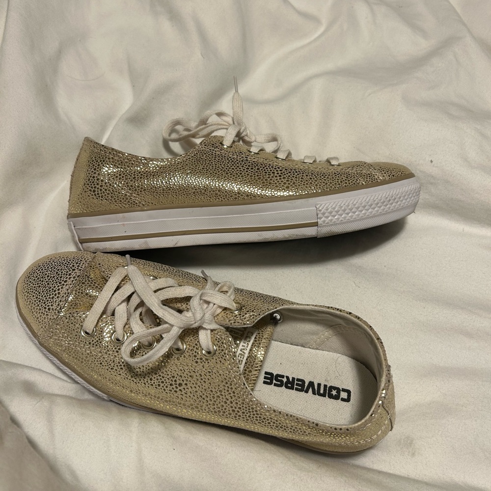 Converse Gold Sneakers (Chucks)